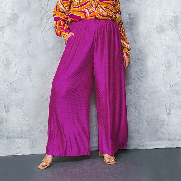 Flying Tomato Pants - Flying Tomato Satin Wave Pant